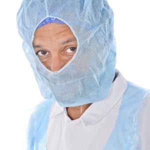 Balaclava Hood, Non Woven, Eyeslit